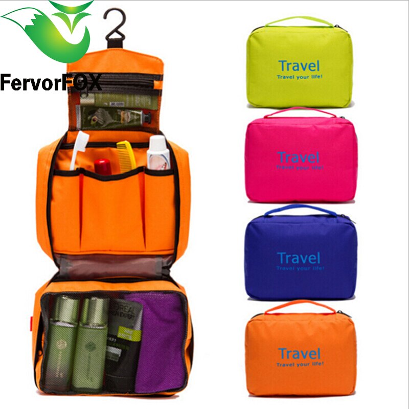 Travel Organizer Accessory Toiletry Cosmetics Medicine MakeUp Shaving Kit Bag